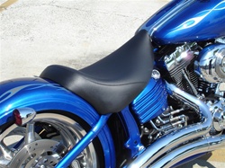 Semi Production Seat for the Harley Davidson Rocker and Rocker C fxcw fxcwc with Smooth Cover