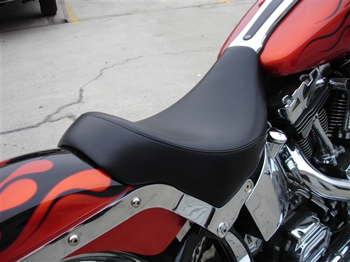 Louis Vuitton themed motorcycle seat, - Queen Street Group